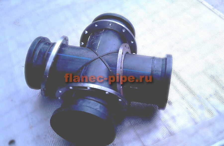 Купить крестовины полиэтиленовые в Краснодаре офланцованные